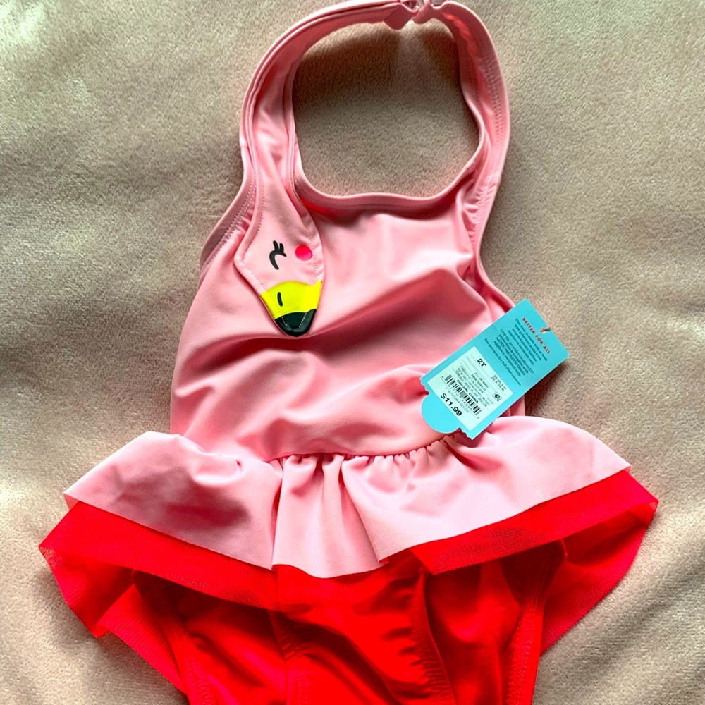 New flamingo bathing suit